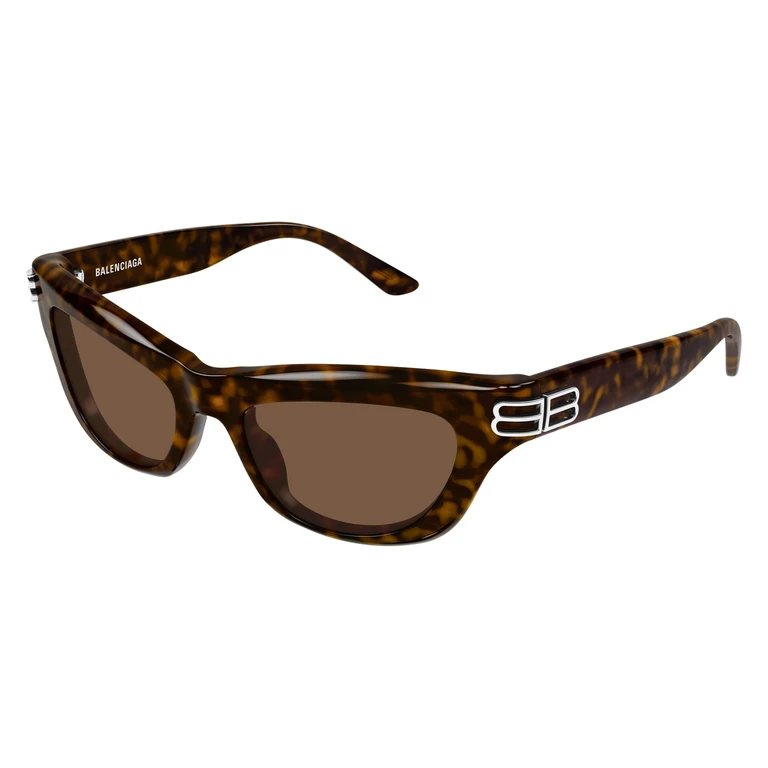 Balenciaga Bb0430s-002 - Havana Recycled Acetate Sunglasses - Women