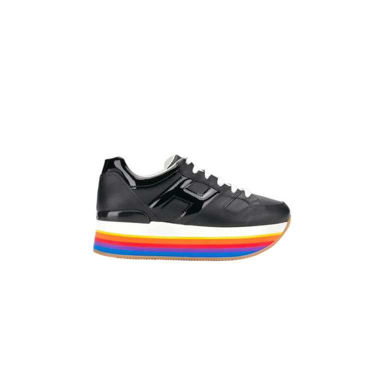 Hogan Womens Black Sneakers