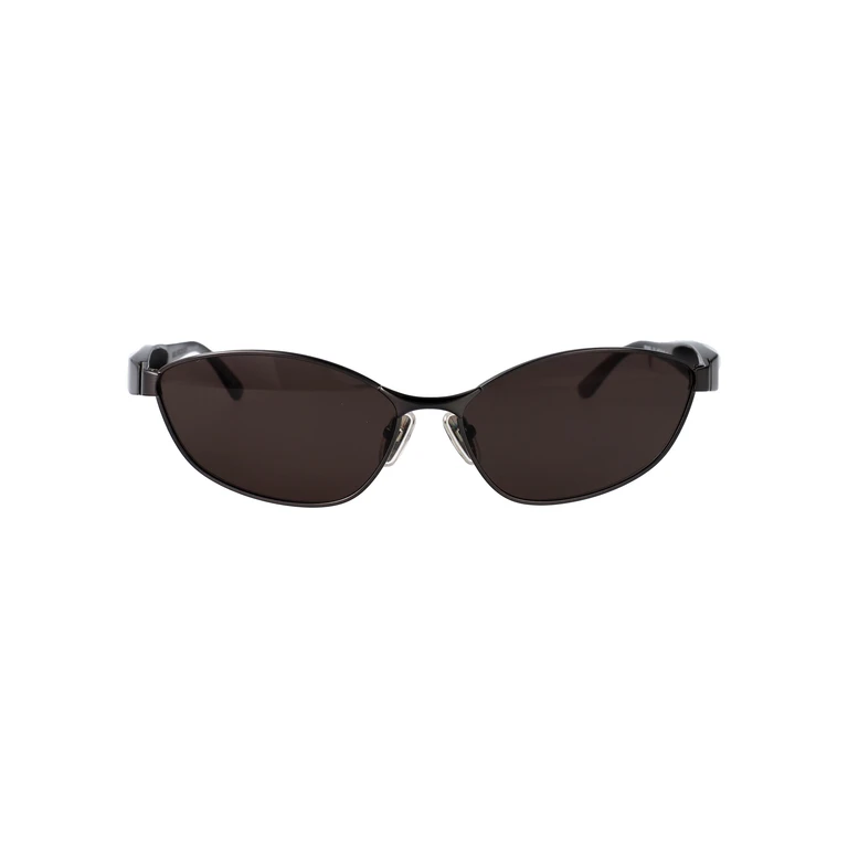 Balenciaga Bb0356s Grey-grey-grey Metal Sunglasses - Women