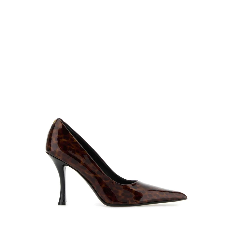 Ferragamo Printed Leather Elydea Pumps
