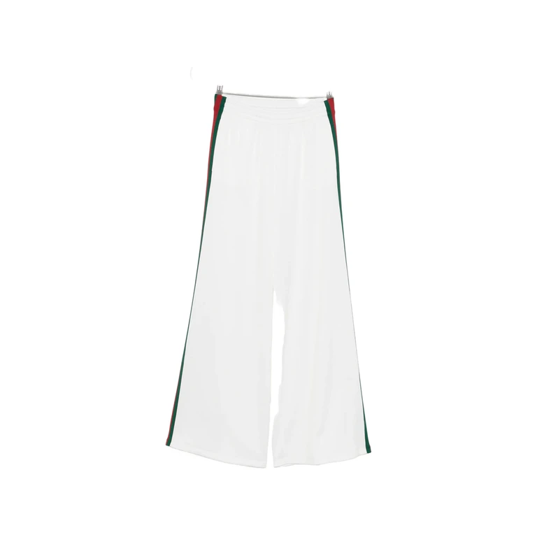 Gucci Web-stripe Wide-leg Track Pants
