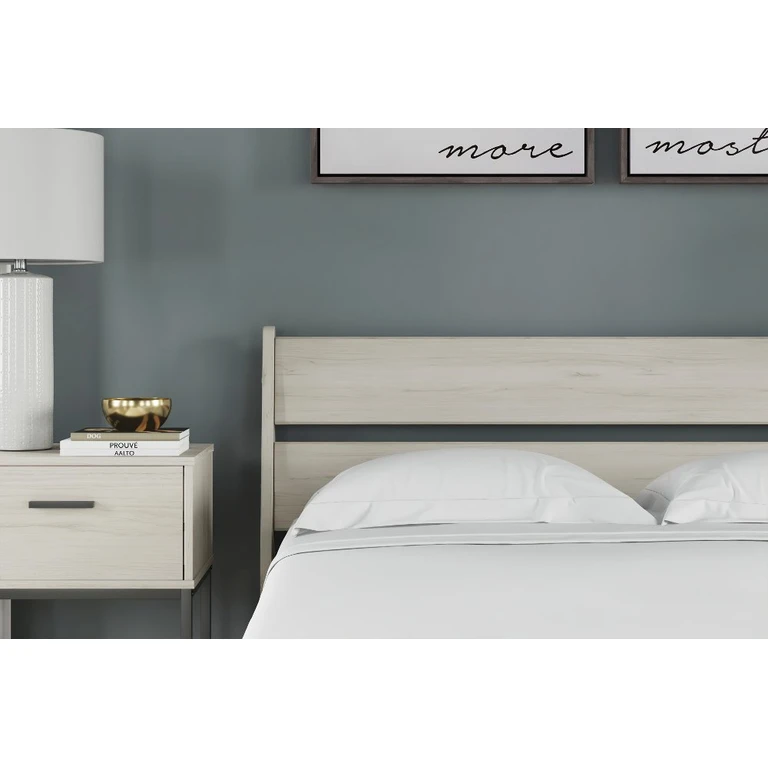Enola Light Natural Full Panel Headboard