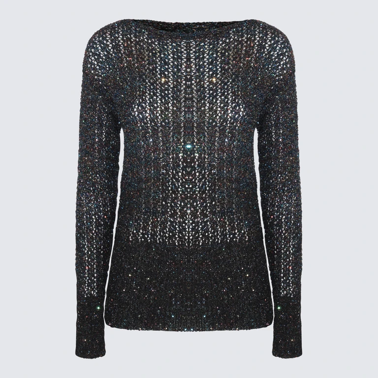 Maison Margiela Sweaters Blue _pa Co - Women