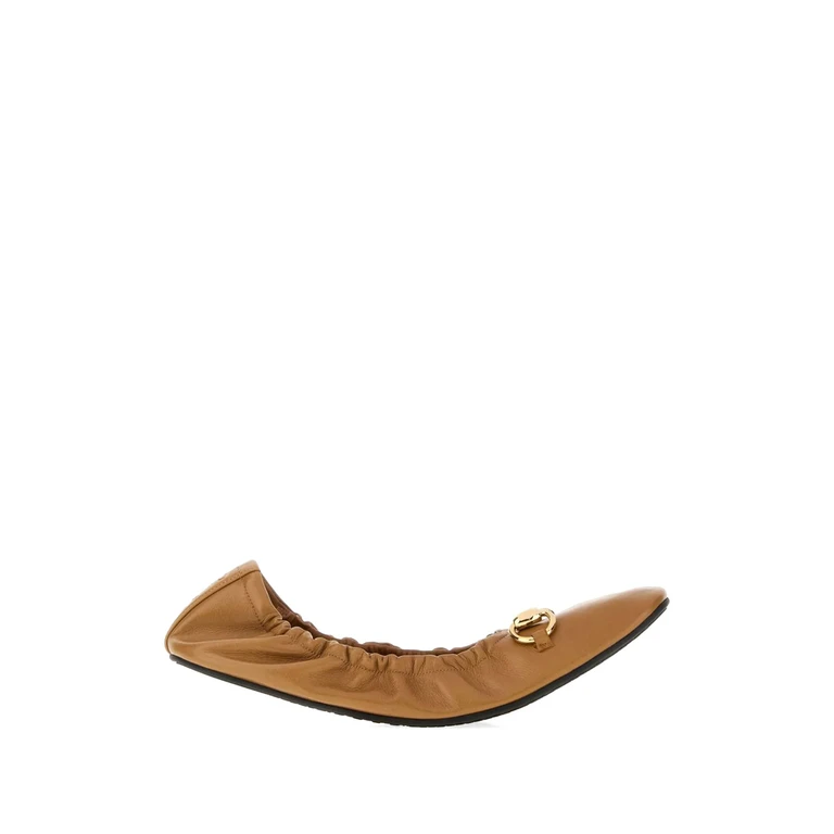 Gucci Prima Horsebit-detail Ballet Flats