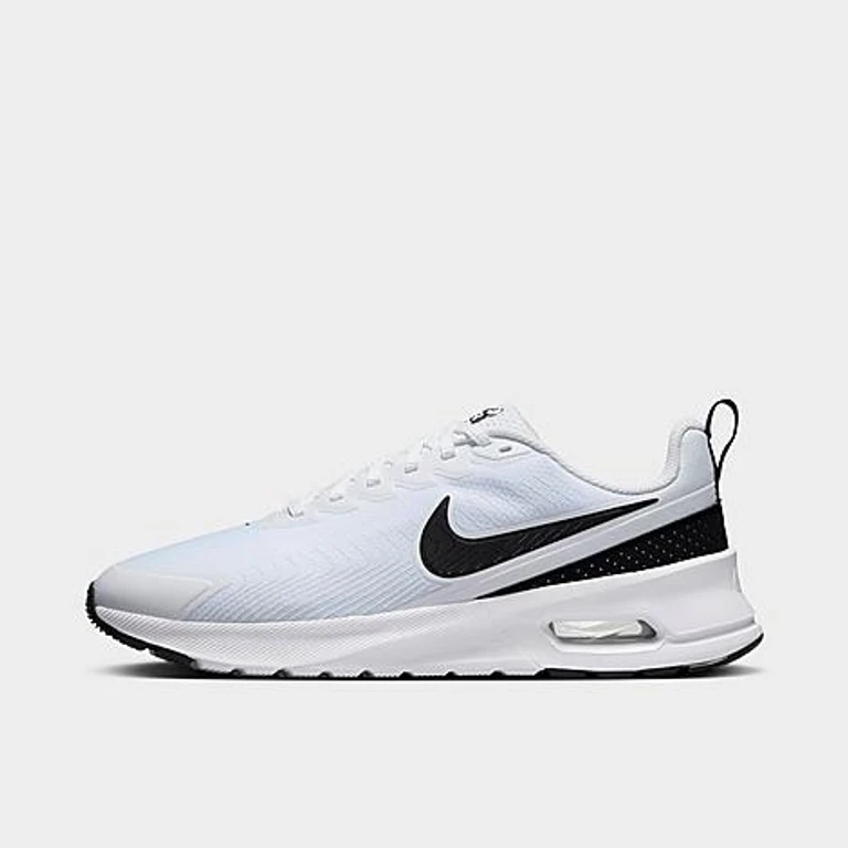 Nike Men's Air Max Nuaxis Casual Shoes in Vast Grey/College Grey/Racer Blue Size: 7.5