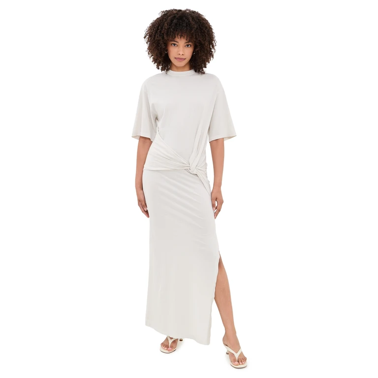AGOLDE Zanna Dress Bone M