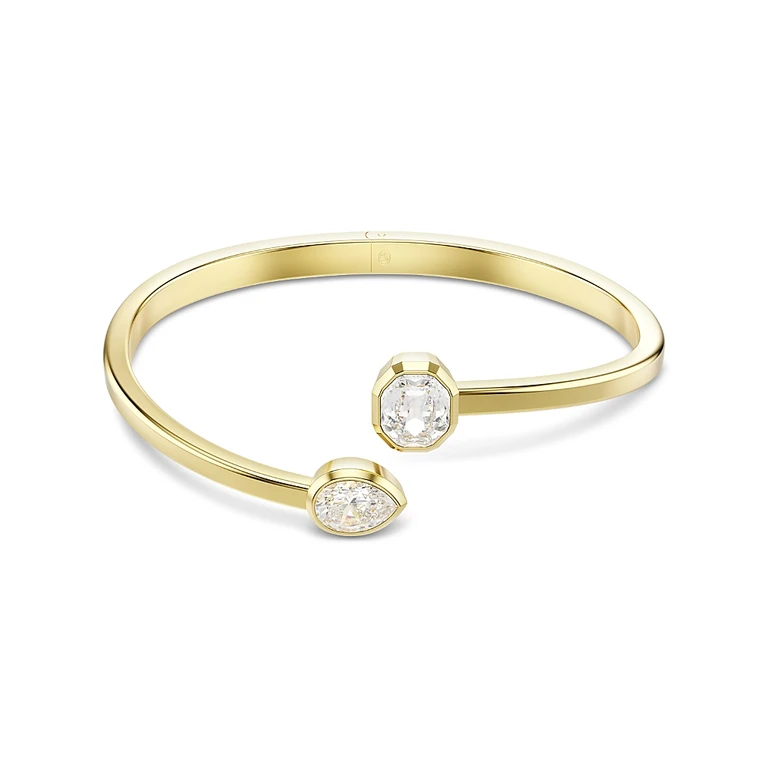 Swarovski Imber Mixed Cut Crystal Cuff Ring