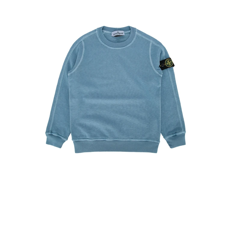 Stone Island Kids Sweatshirt Dustblue Capo: Cotone Felpe