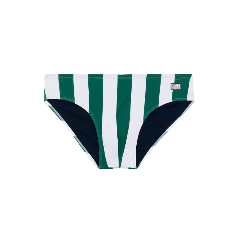 Mc2 Saint Barth Swim Briefs Cayo With Striped Print Red Brief / Slip - Men