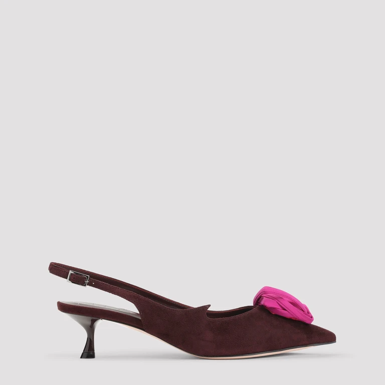 ROGER VIVIER - Roger Vivier Suede Slingback