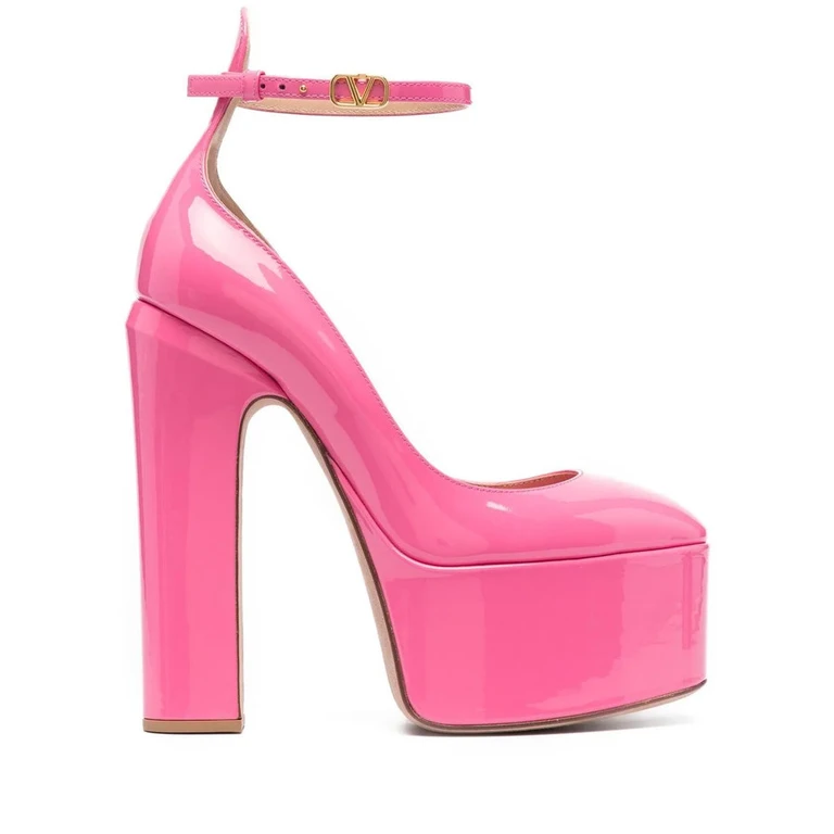 Valentino Ladies Pink Heels