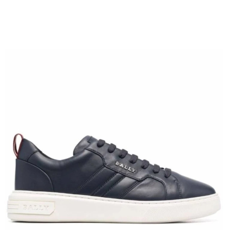 Bally Maxim Low-Top Leather Sneakers
