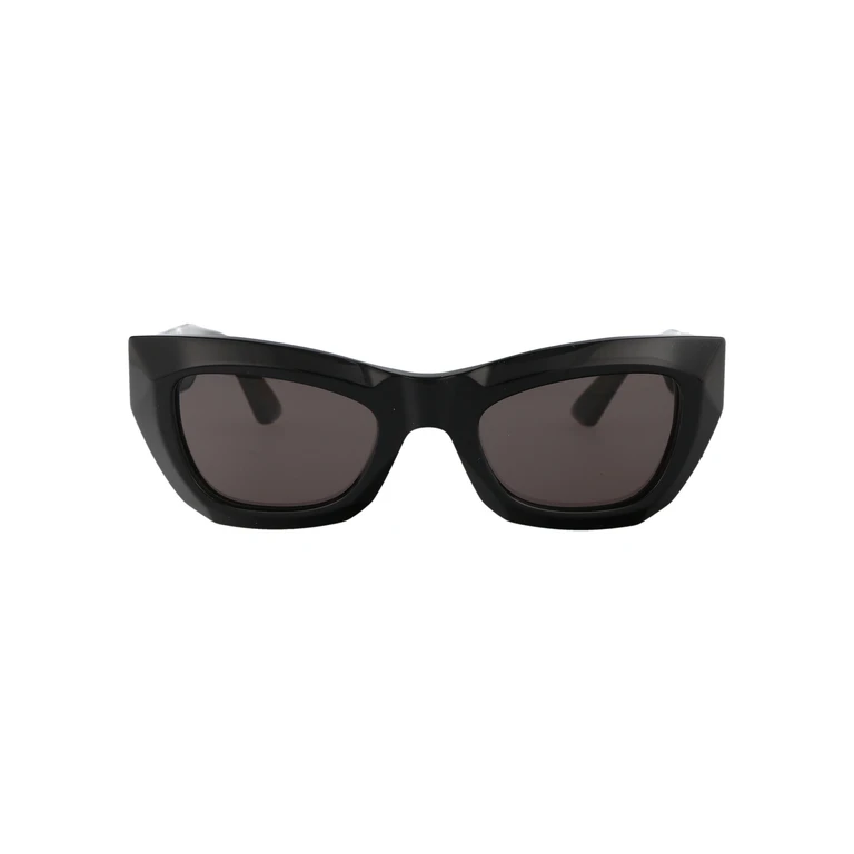 Bottega Veneta Bv1251s 001 Black Grey Acetate Sunglasses - Women