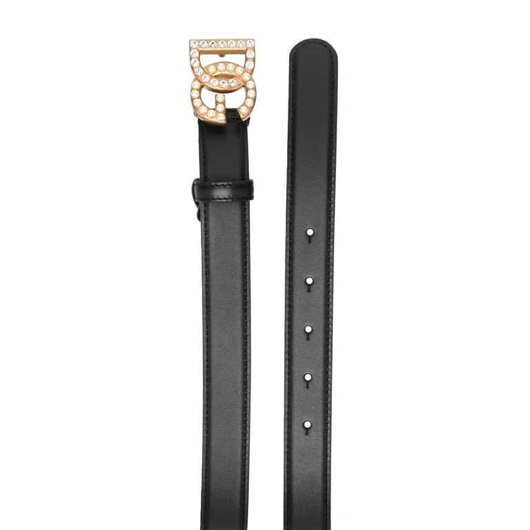 Dolce & Gabbana Logo Buckle Belt