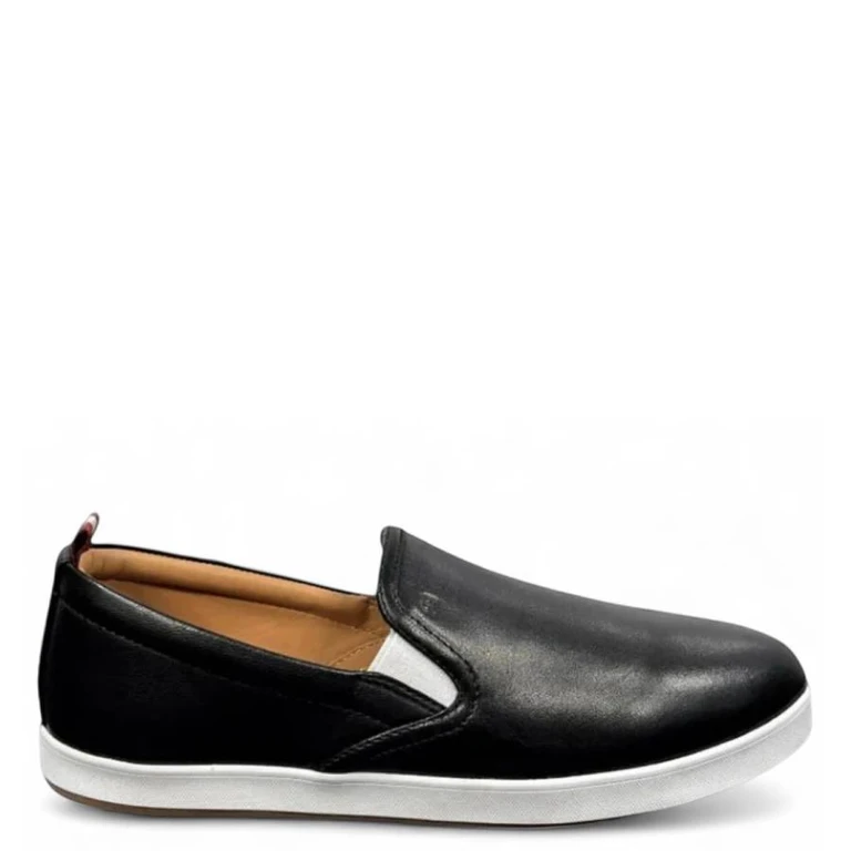 Bally Hinka Leather Slip-On Sneakers, Brand Size 36 ( US Size 5.5 )