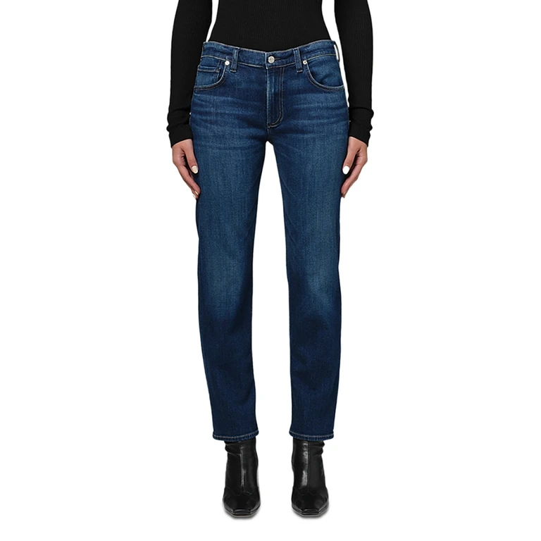 Citizens of Humanity Anissa Low Rise Straight Jeans in Pierre