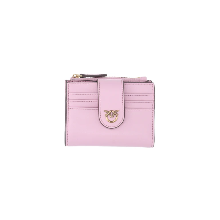 Pinko Wallets Black Calf Leather - Women