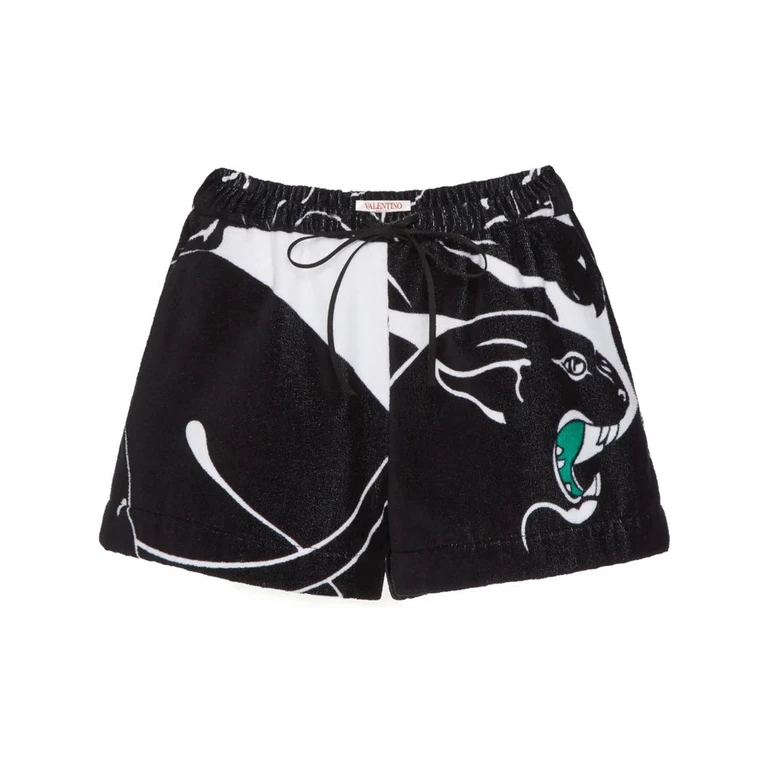 Valentino Garavani Panther Terry Shorts