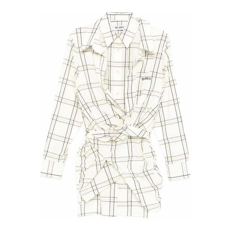 The Attico Robe Courte - Blanc