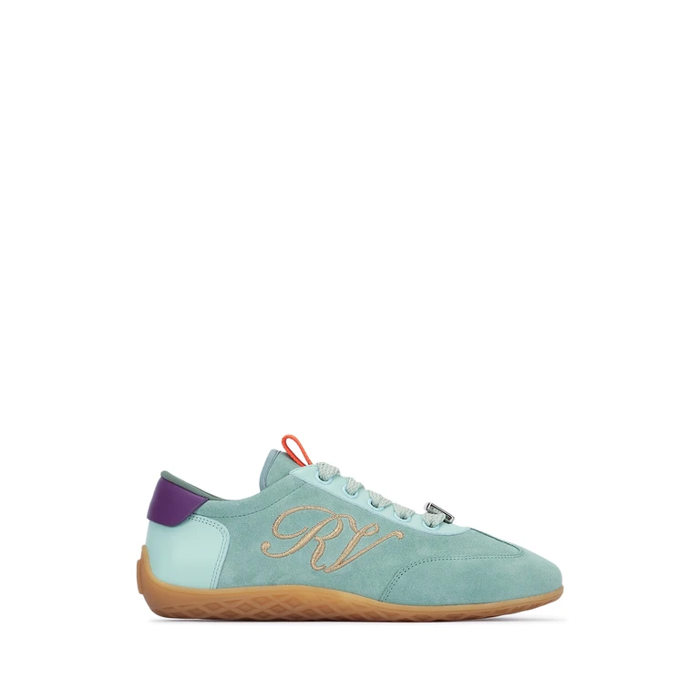 Roger Vivier Pink Low Top Sneakers