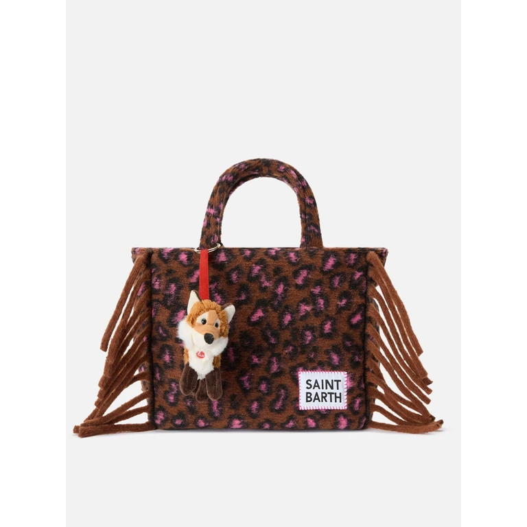 Mc2 Saint Barth Charm With Mini Plush Fox Trudi Special Edition Orange Small Accessories - Unisex