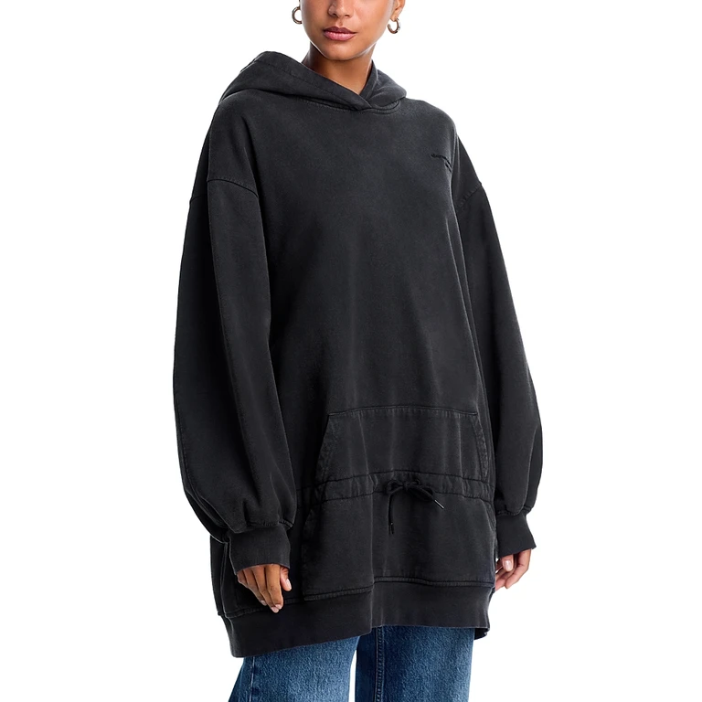 alexanderwang. t Dropped Waist Hoodie Dress