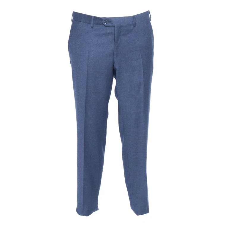 Brando-Lubiam Man Suit Blue Single Breasted Jacket - Men