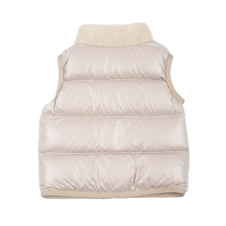 Moncler Baby Ernst Jacket Beige Short Puffer