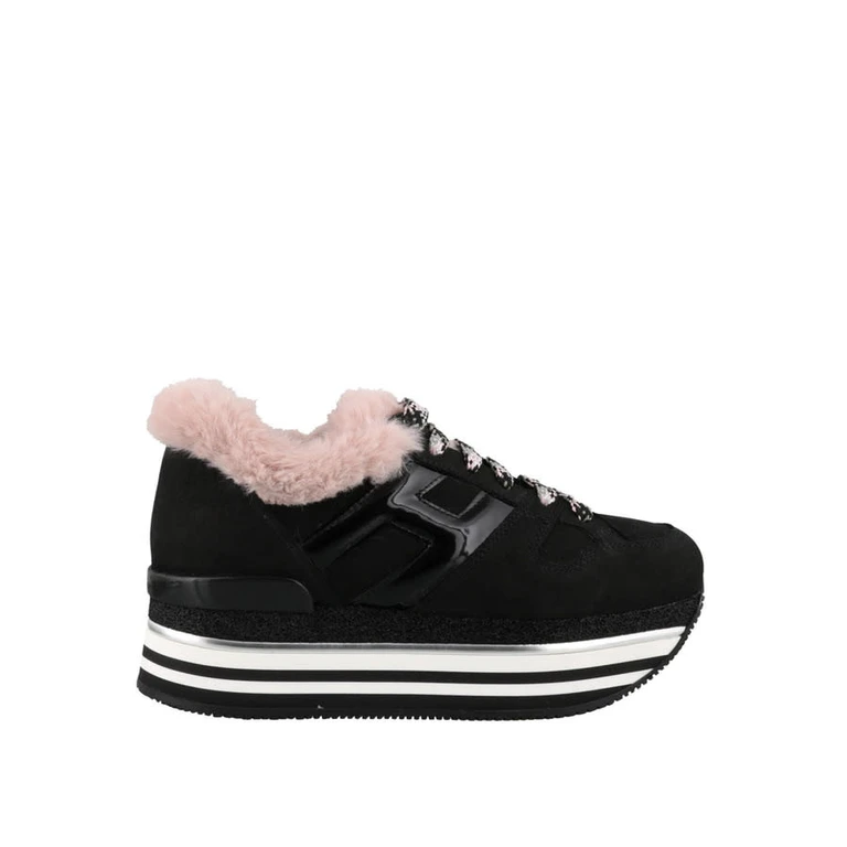 Hogan Womens Black Sneakers