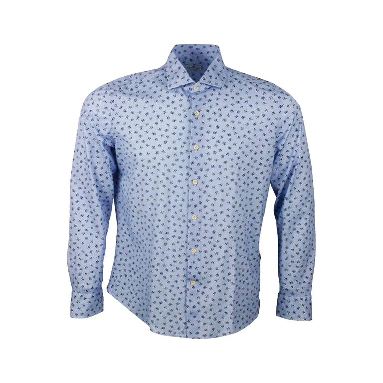 SONRISA Shirts Clear Blue 100co - Men