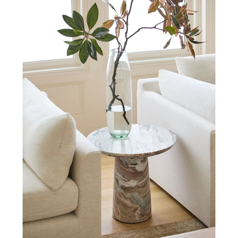 Portola 18" Marble End Table