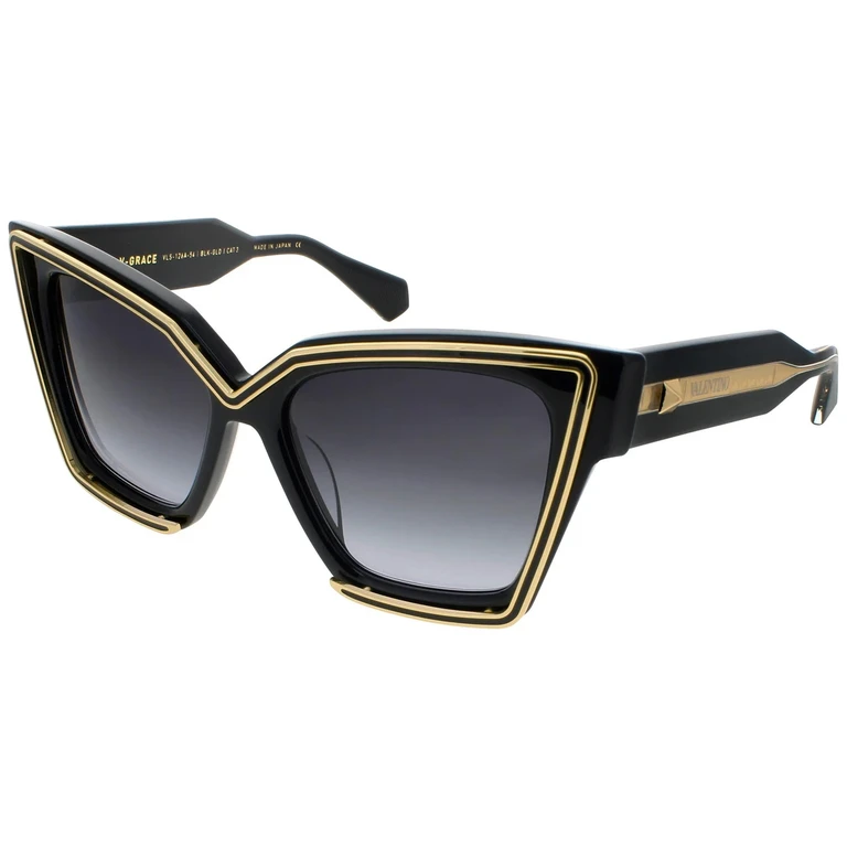 Valentino Grace Grey Gradient Butterfly Ladies Sunglasses VLS-126 A 54