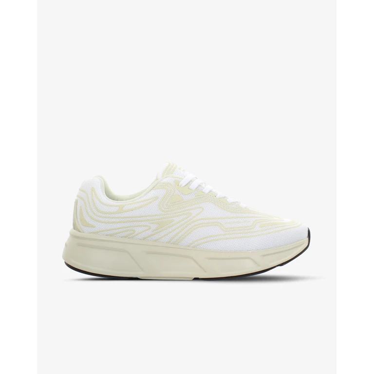 Fessura Italia Walk #01 05 White-milk Running Sneakers - Women