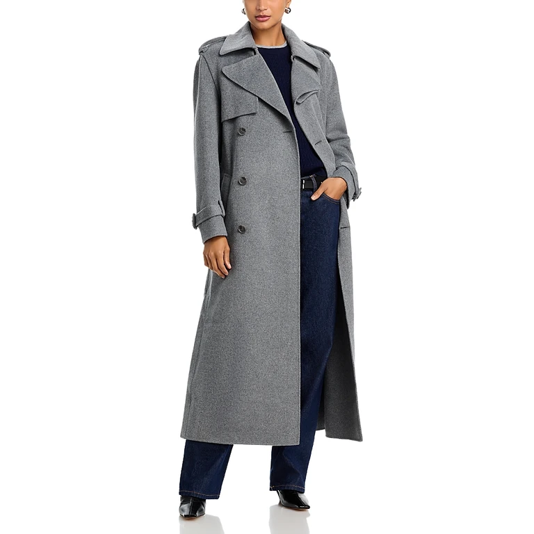 Simkhai Rumi Double Breasted Long Coat