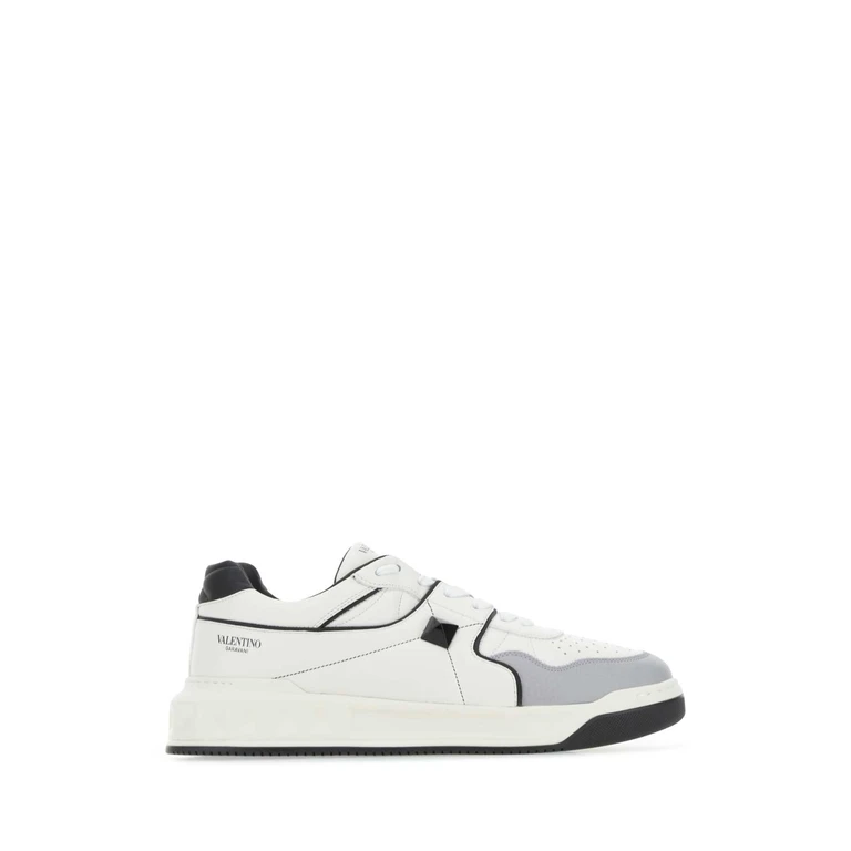 Valentino Garavani Multicolor Nappa Leather One Stud Sneakers 0n2 - Men