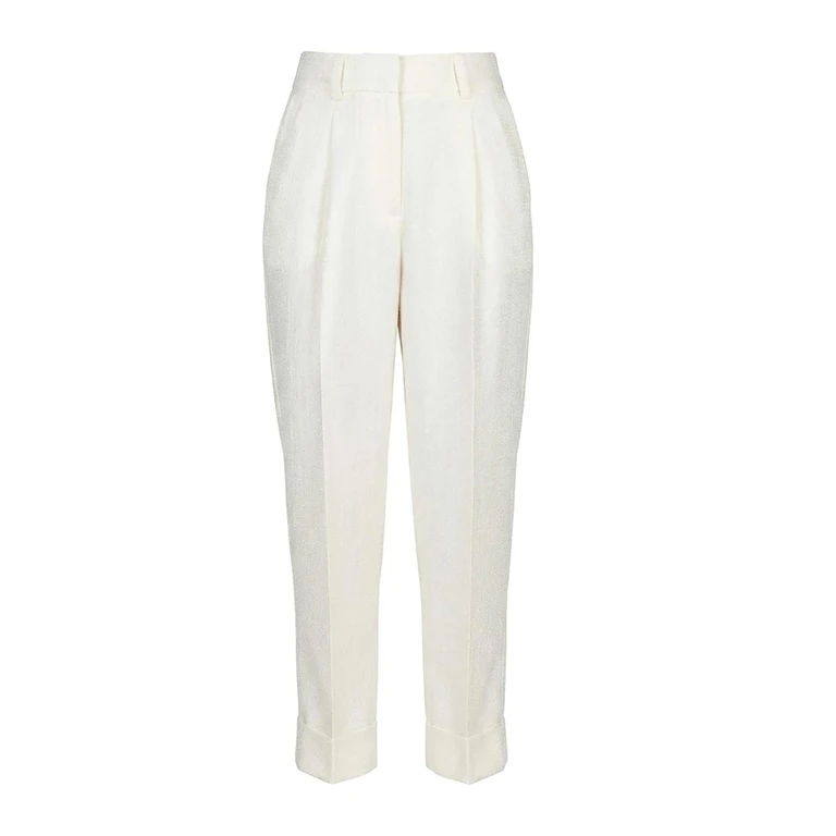 Peserico Pantalons Décontractés - Blanc