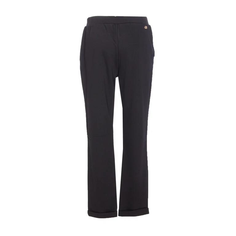 Liu Jo Trousers Black Cotton - Women