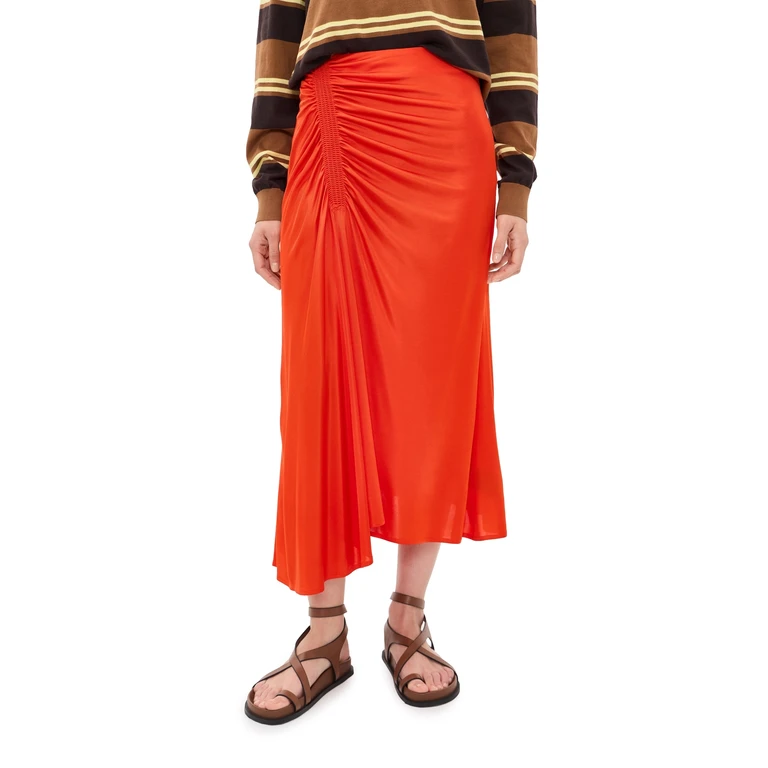 Proenza Schouler Naia Skirt Tangerine 0