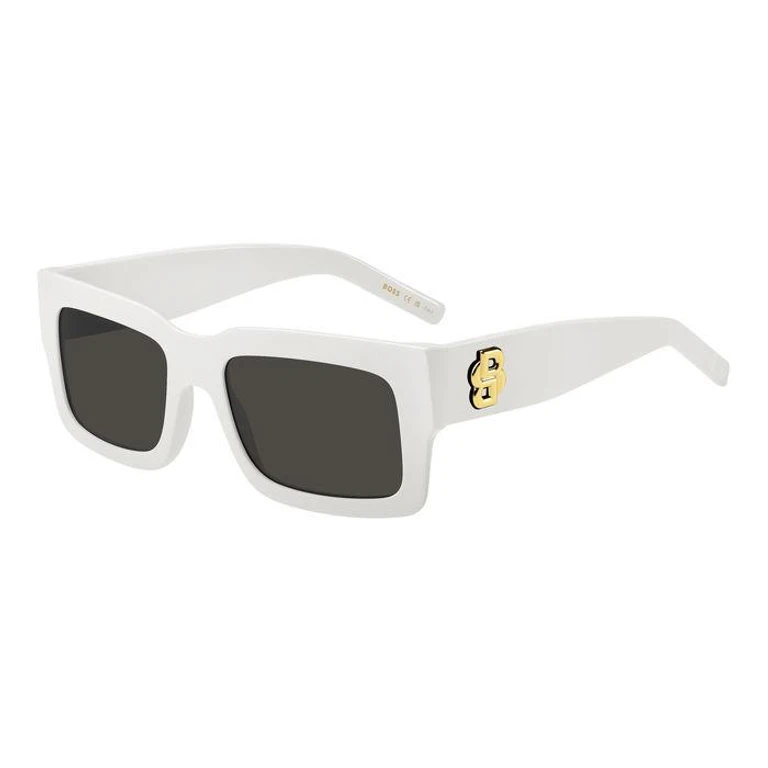 Hugo Boss Grey Square Ladies Sunglasses BOSS 1654/S 0VK6/IR 54