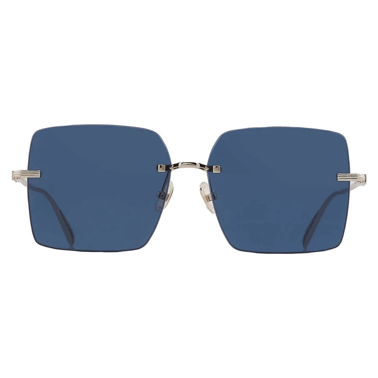 Salvatore Ferragamo Blue Square Ladies Sunglasses SF311S 743 60