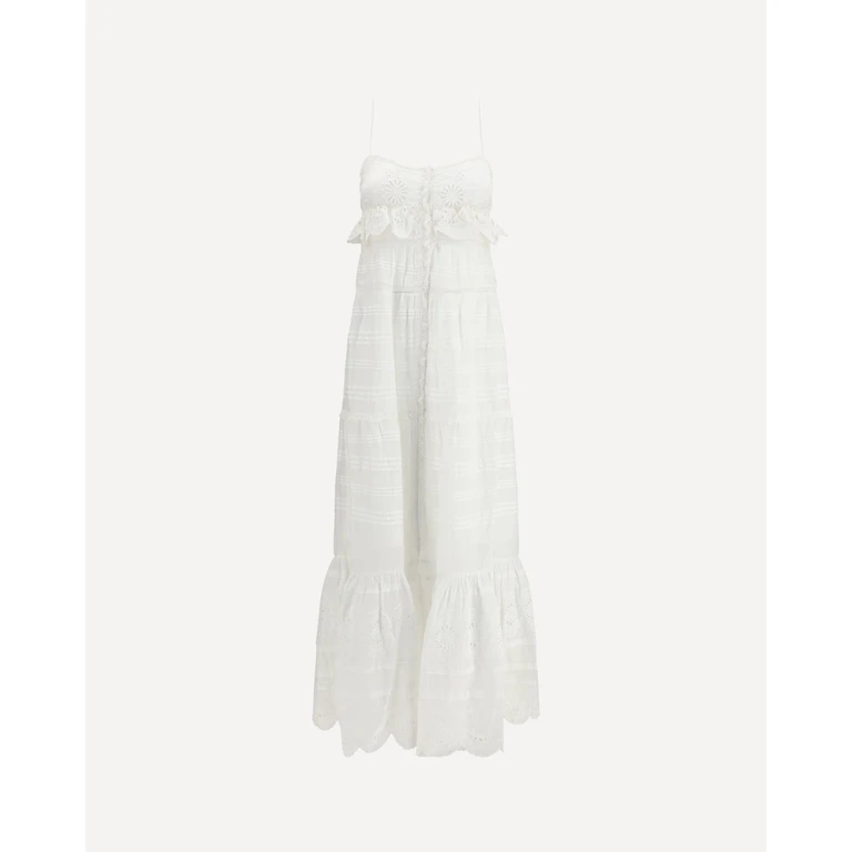 Marant Étoile Ruffled Lace Paule Dress