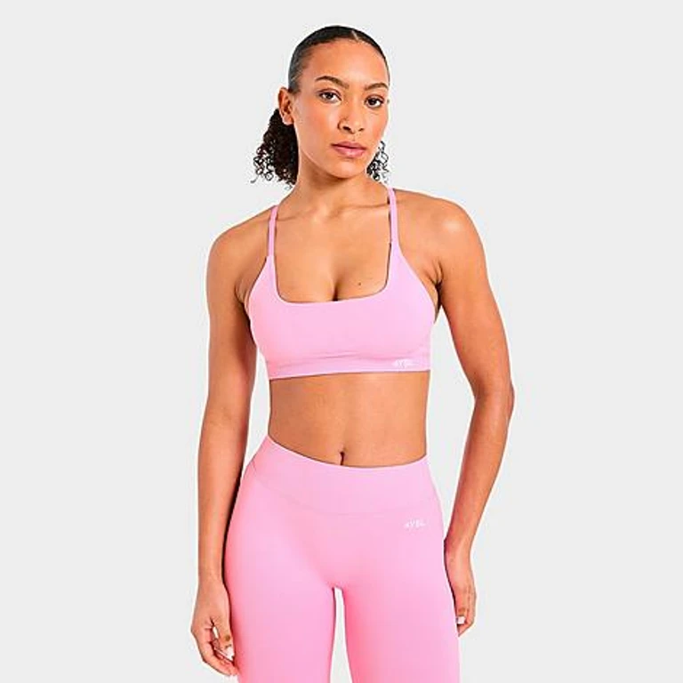 Women's AYBL Enhance Seamless Sports Bra in Sugar Pink Size: XS