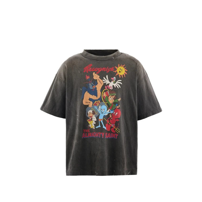 Saint Mxxxxxx SS T-SHIRT/ALMITHYSAINT/BLACK