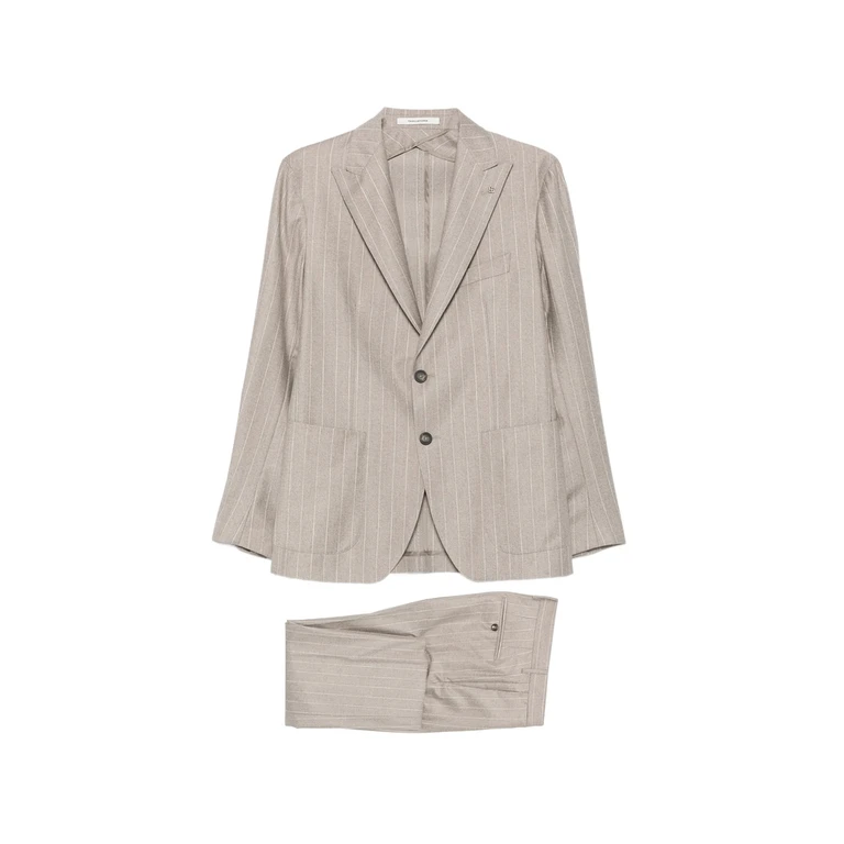 Tagliatore Pinstripe-pattern Single-breasted Suit