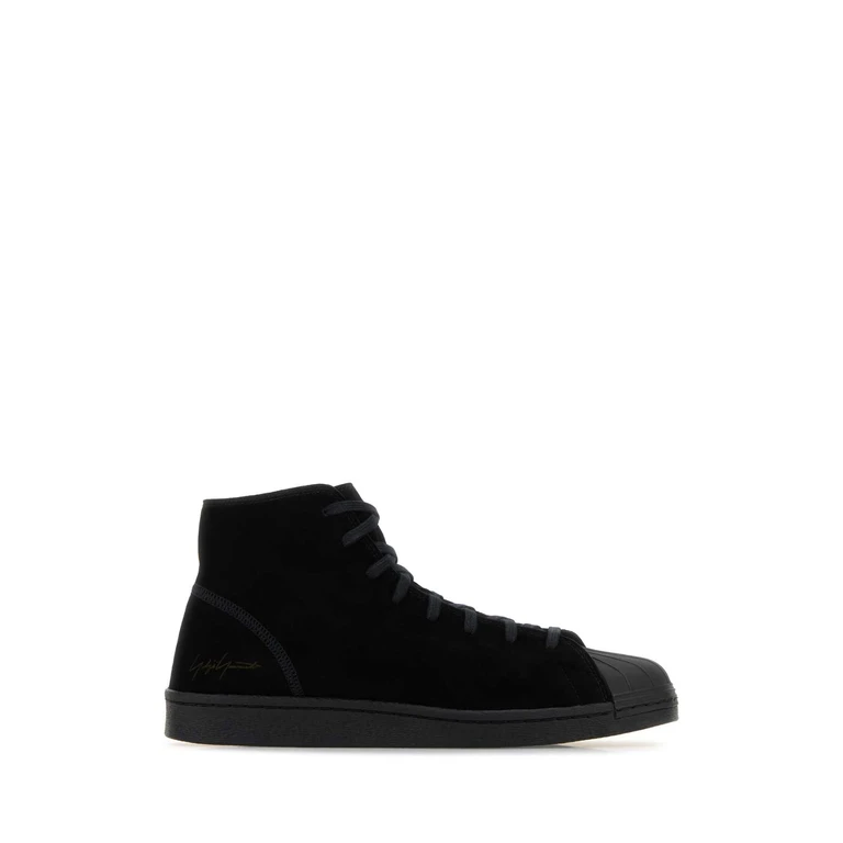 Y3 Kuro Black Suede Kuro Pro Model Sneakers Blackblackblack - Men