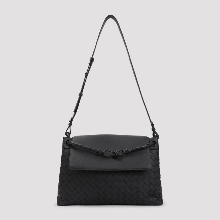 BOTTEGA VENETA - Bottega Veneta Andiamo Intrecciato Messanger