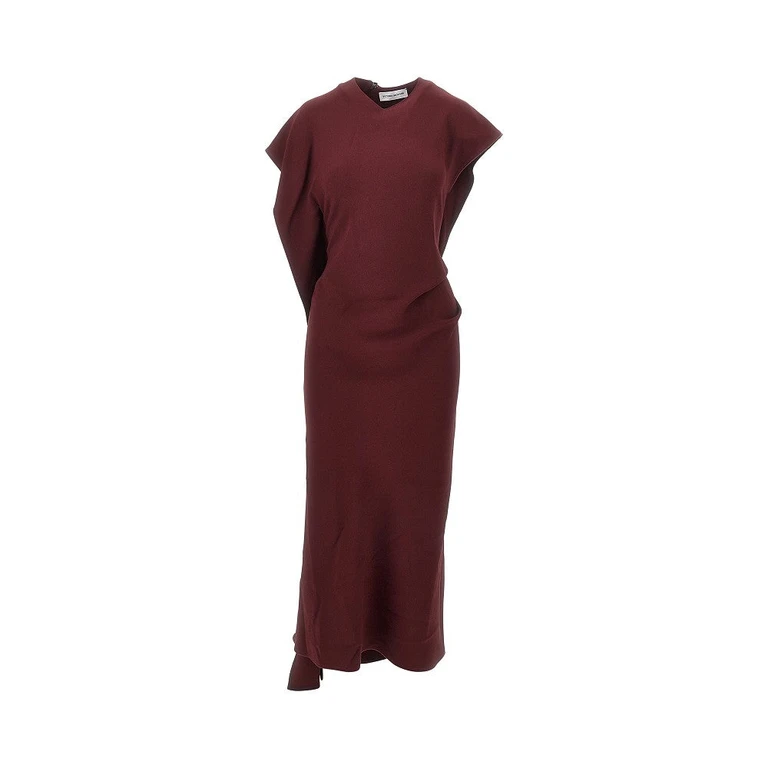 VICTORIA BECKHAM 'Victoria' cady dress Woman 8