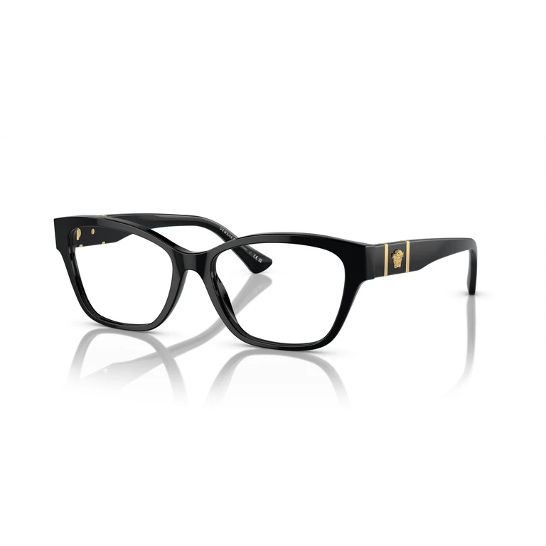 Versace Demo Cat Eye Ladies Eyeglasses VE3344F GB1 54