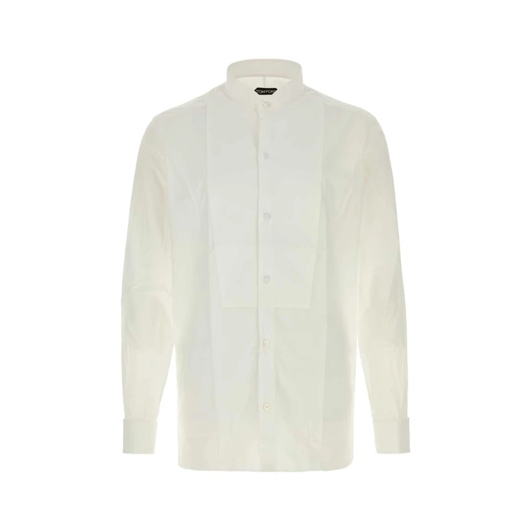 White Cotton Shirt Camicie - Men