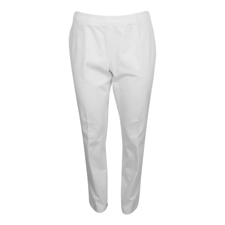 Fabiana Filippi Trousers White 97co 3ea - Women